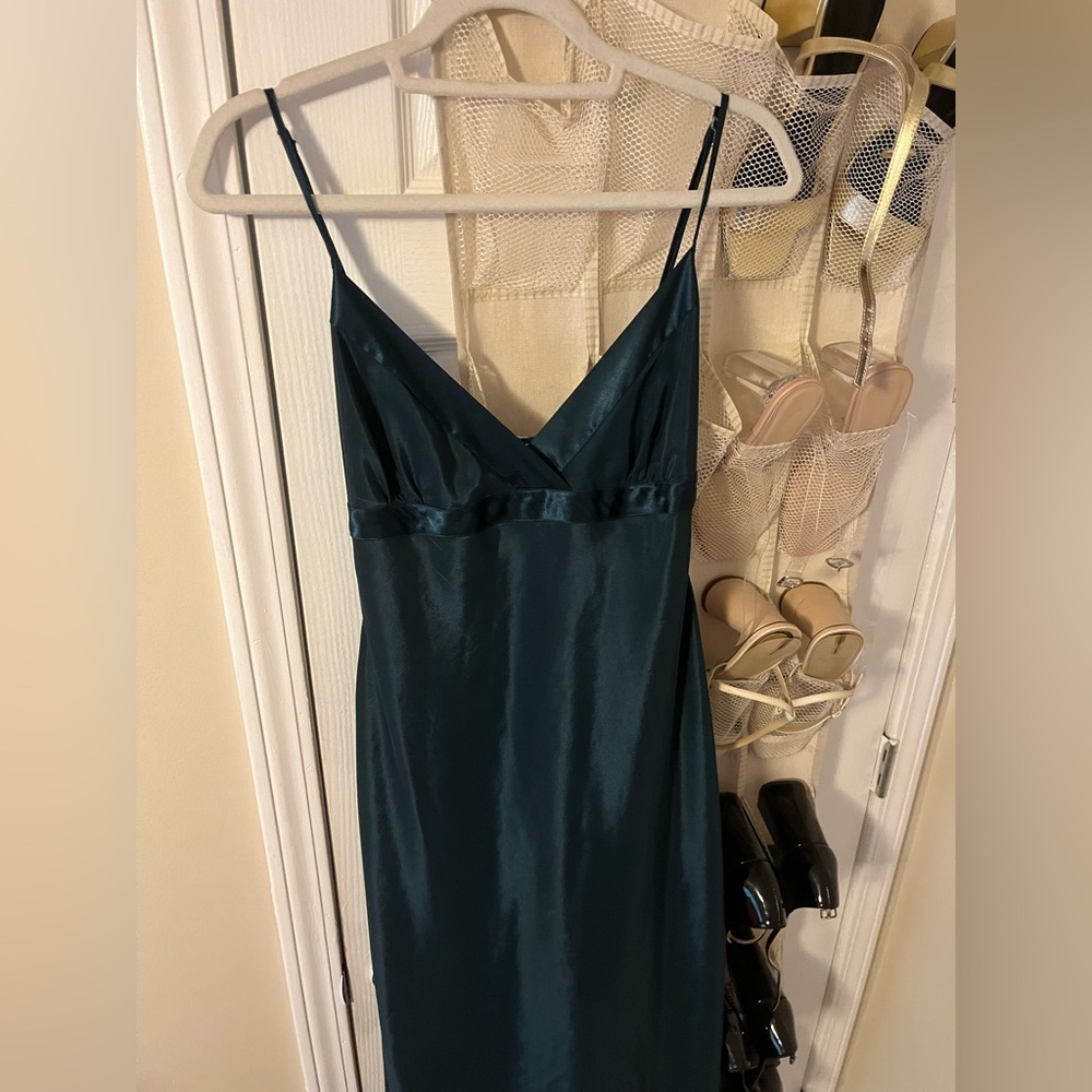Victoria's Secret Satin Midi Dress